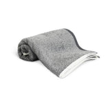 Habitat Marl Bath Sheet in black 100x150cm - British product