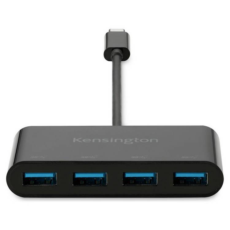 Kensington 4 port USB-C hub - British product