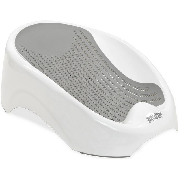 Nuby newborn bath support with cushioned backrest, UK version
