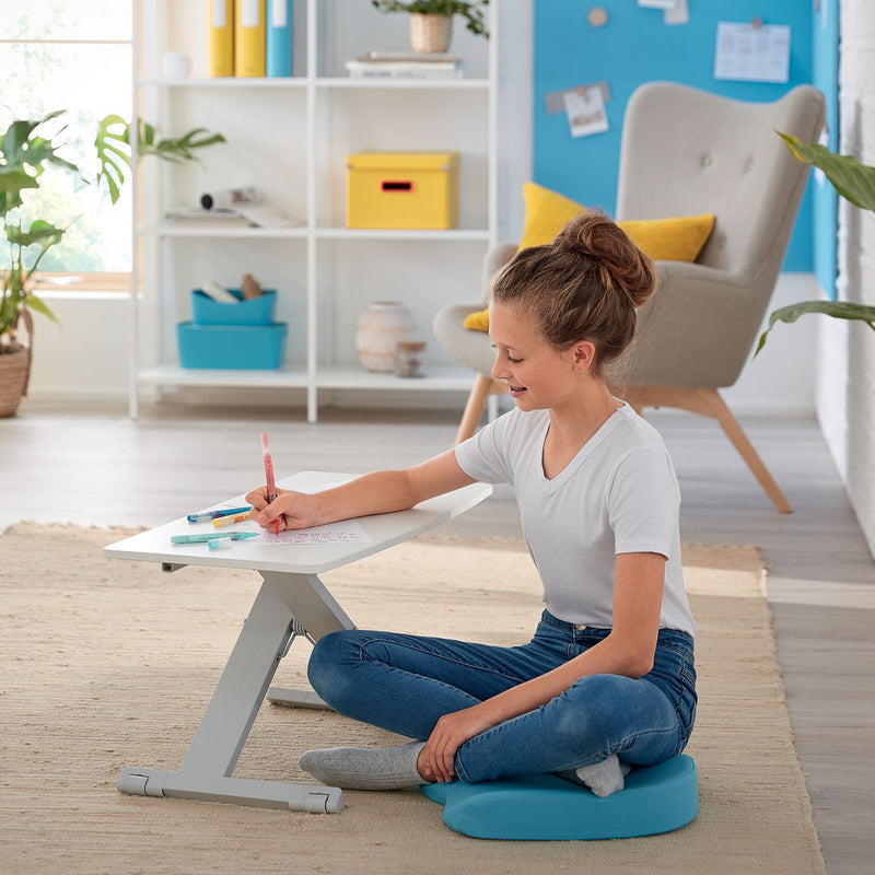 Leitz standing desk converter white compact footprint, UK version