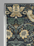 William Morris Strawberry Thief velvet roman blind, UK version