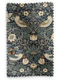 William Morris Strawberry Thief velvet roman blind, UK version