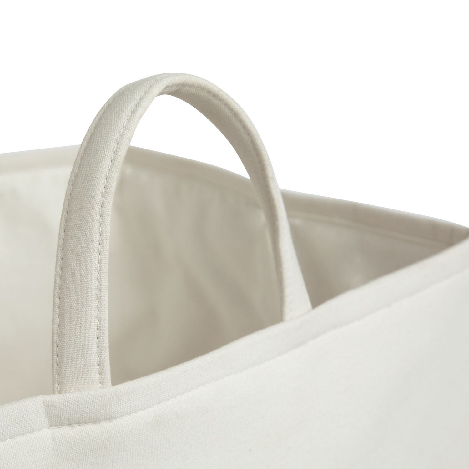 Argos Home collapsible laundry bag cream 75L, imported from the UK