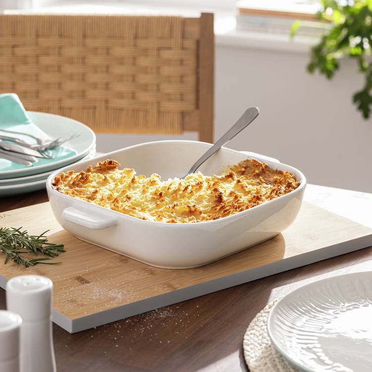 Habitat Riko 29cm porcelain square roaster, UK version