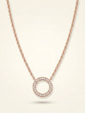 Cartier Juste Un Clou 18ct rose-gold diamond necklace, imported from the UK