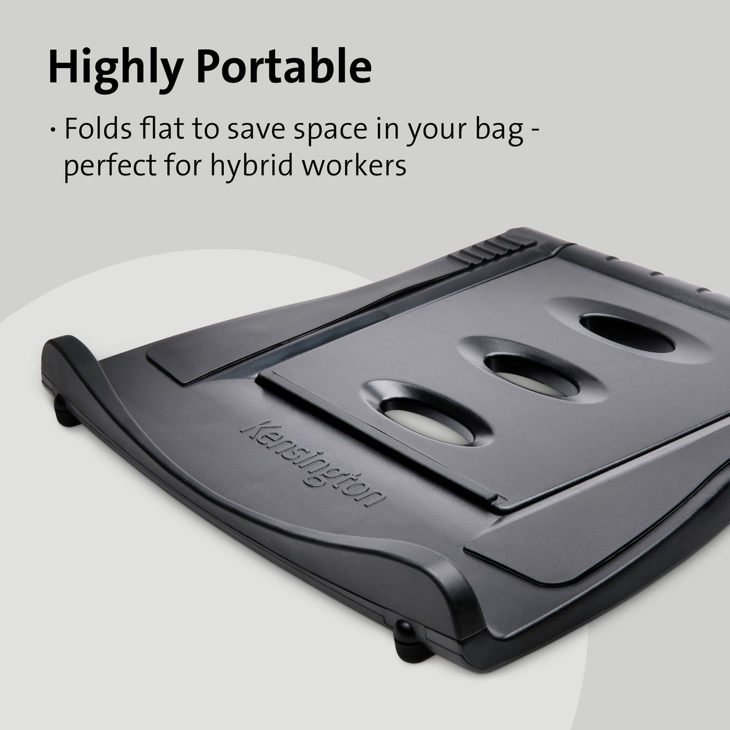 Kensington SmartFit laptop cooling stand black - British product