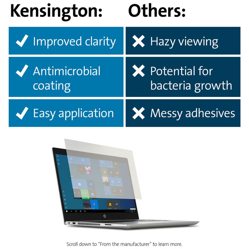 Kensington 14-inch blue light reduction screen filter, UK version
