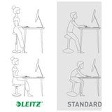 Leitz Ergo Cosy Active Sit Stand Stool adjustable, imported from the UK