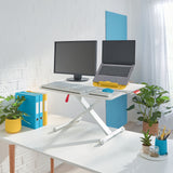 Leitz Ergo Cosy standing desk converter with sliding tray (British brand)
