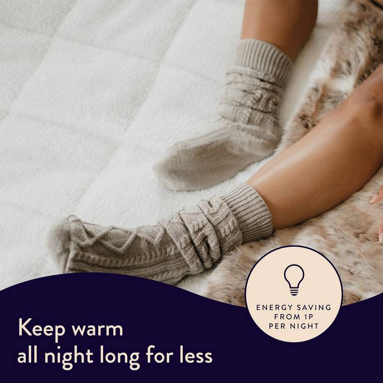 Dreamland Sherpa electric underblanket double - British product