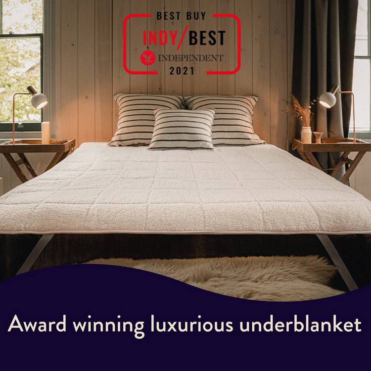 Dreamland Sherpa electric underblanket double - British product