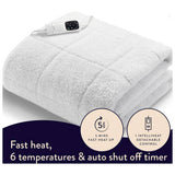 Dreamland Sherpa electric underblanket double - British product