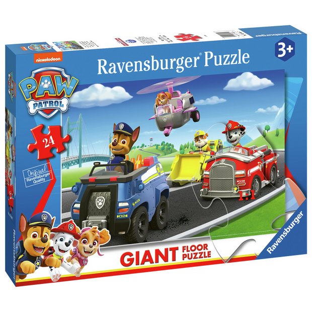 Ravensburger Paw Patrol 24 piece giant floor puzzle, UK version