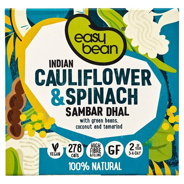 Easy Bean Indian Cauliflower & Spinach Dhal    320g GOODS M&S   