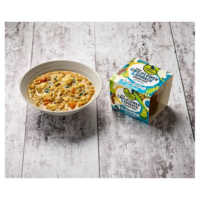 Easy Bean Indian Cauliflower & Spinach Dhal    320g GOODS M&S   