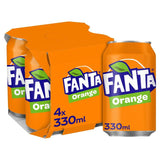 Fanta Orange   4 x 330ml GOODS M&S   