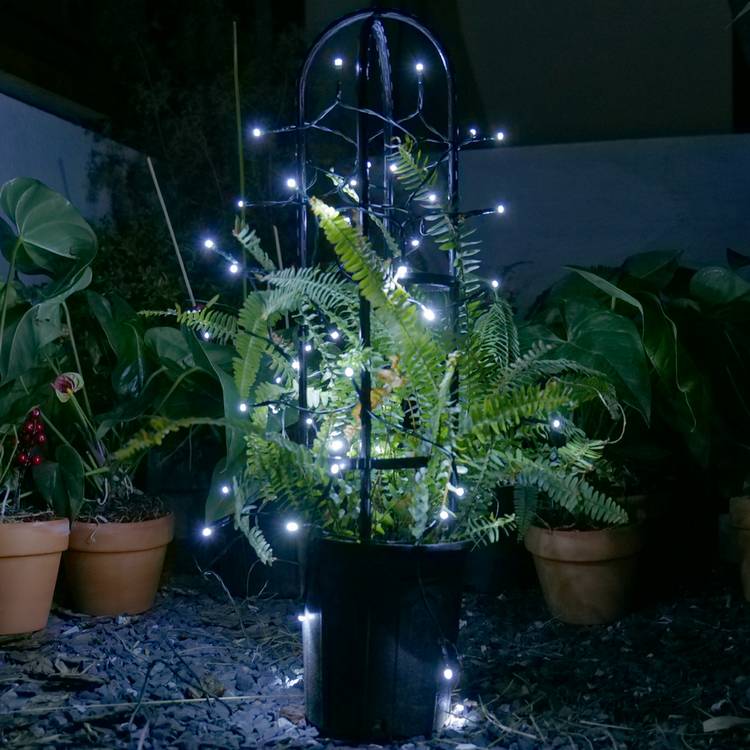 Sainsbury's solar string light 300 LED white 31.9m (British brand)