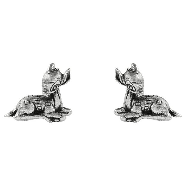 Disney sterling silver Bambi stud earrings 11.2mm (British brand)