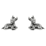 Disney sterling silver Bambi stud earrings 11.2mm (British brand)