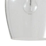 Argos Home glass flush ceiling light satin nickel, UK version