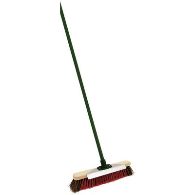 Argos Charles Bentley 2 in 1 Outdoor Broom with Metal Scraper 130 x 46 x 8 cm- Buy online at McGrocer