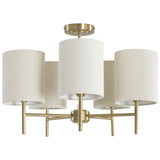 Argos Home brass five-light ceiling light imported from the UK