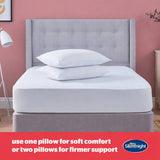 Silentnight Bounceback medium firm pillow 2 pack, UK version