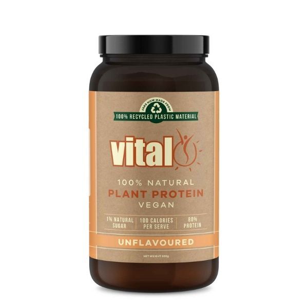 Vital plant protein unflavoured powder 500g, UK version