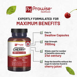 Prowise Cherry+ 3100mg Montmorency Cherry 200 Vegan Capsules GOODS Superdrug   