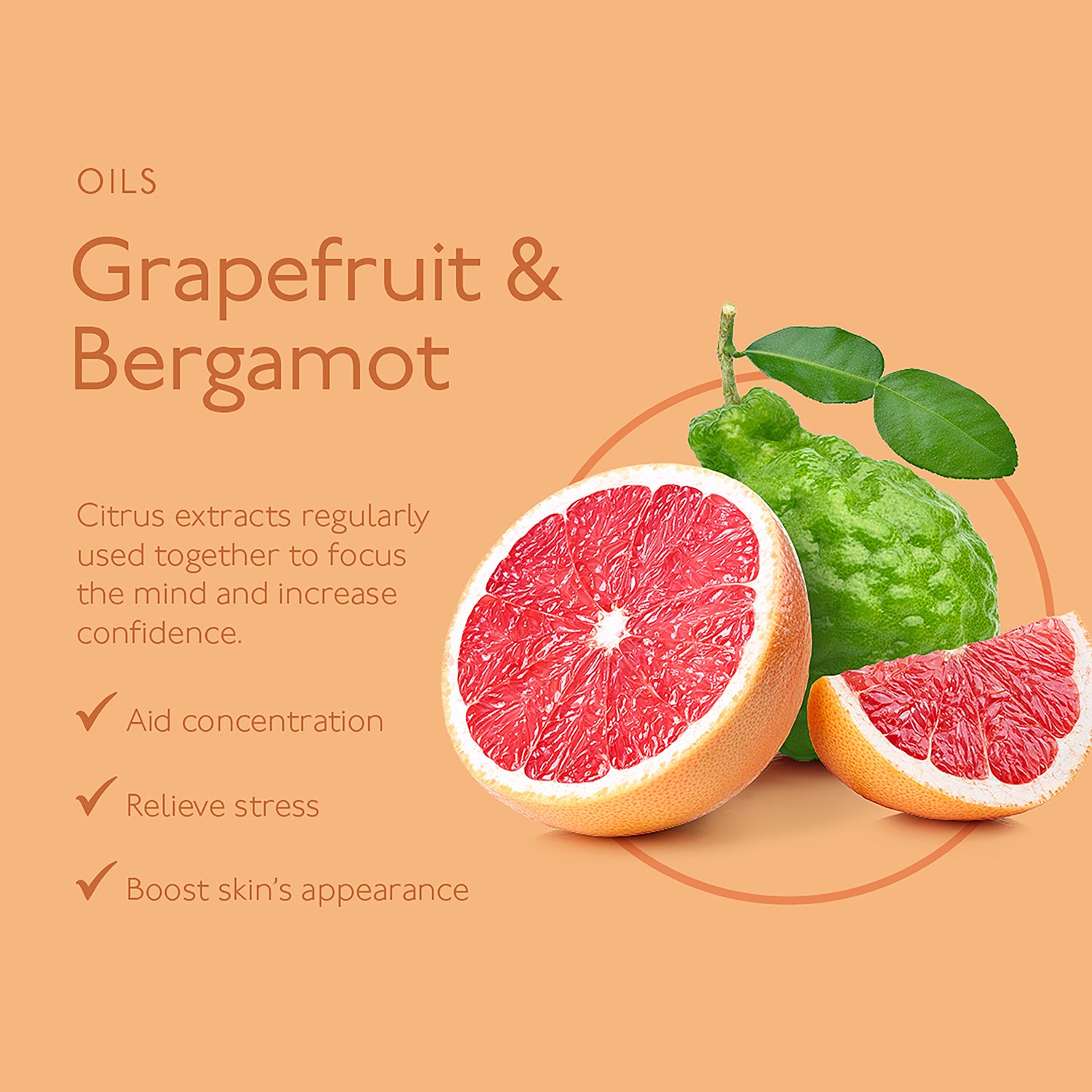 ARRAN Naturals Bergamot & Grapefruit Hand & Body Lotion 250ml, imported from the UK