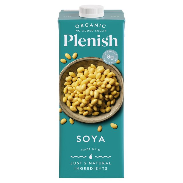 Plenish Organic Soya Unsweetened Drink Long Life   1L