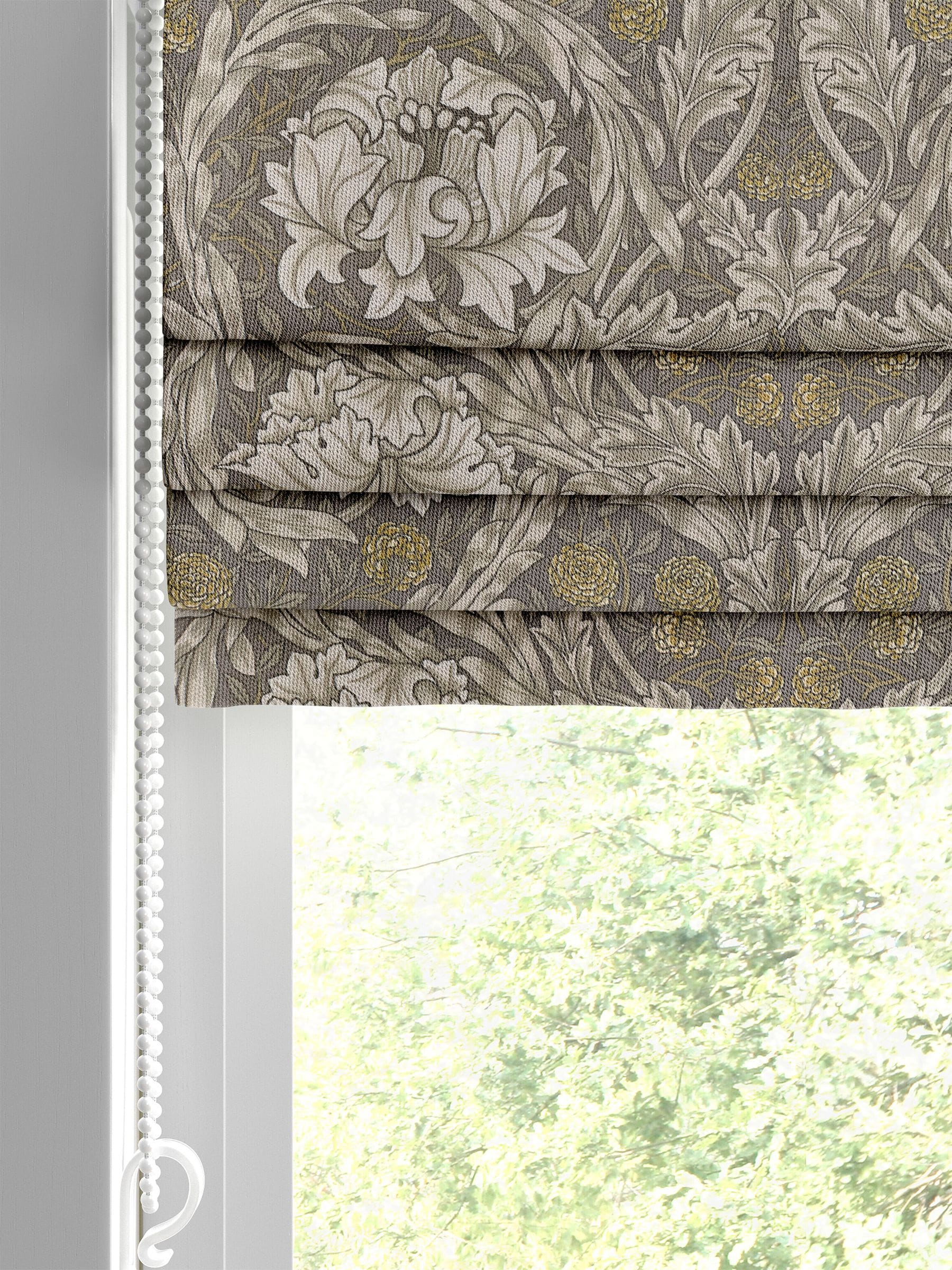 William Morris African Marigold velvet roman blind (British brand)