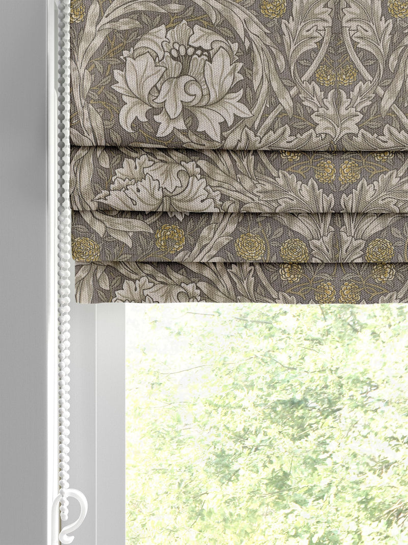William Morris African Marigold velvet roman blind (British brand)