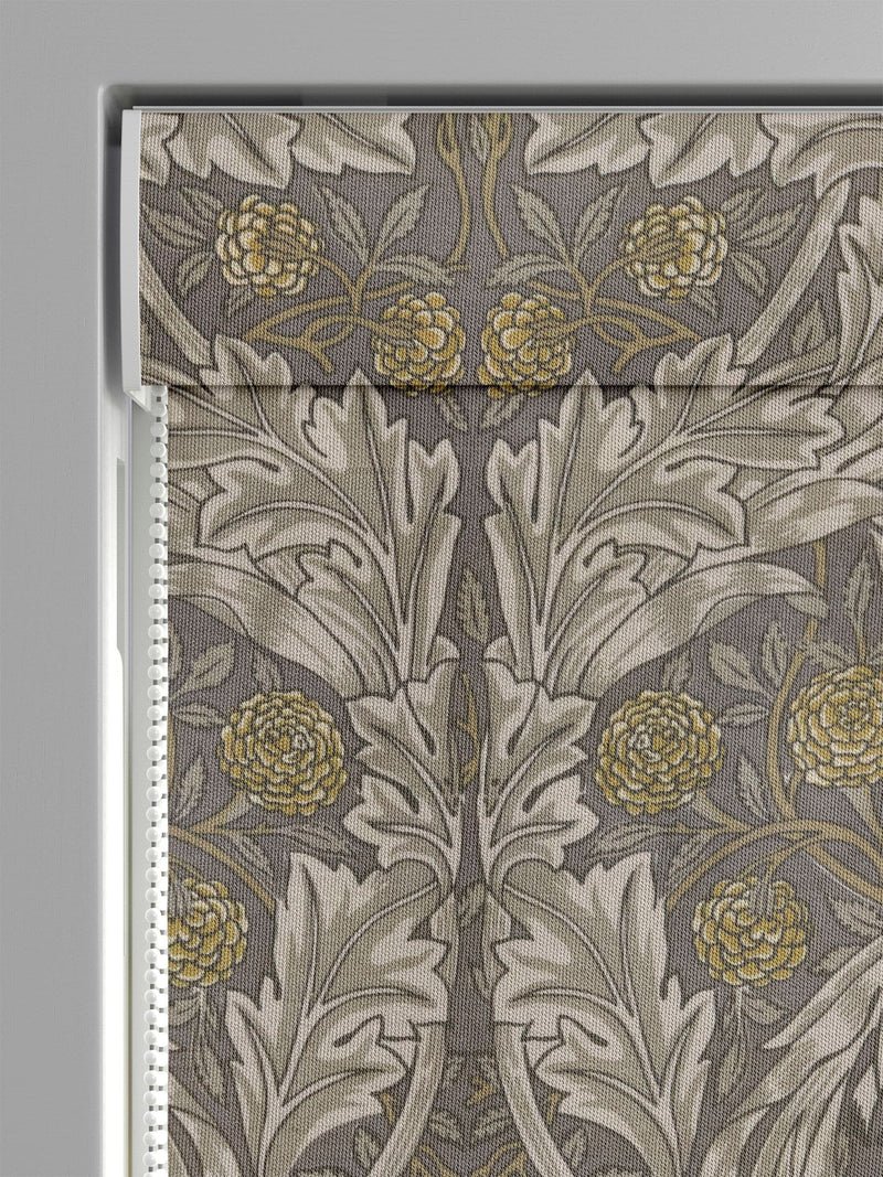 William Morris African Marigold velvet roman blind (British brand)