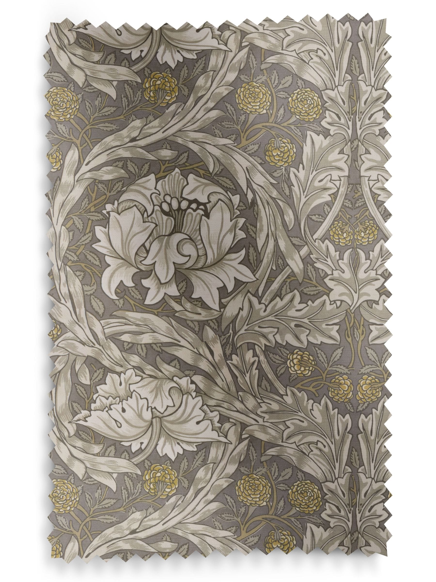 William Morris African Marigold velvet roman blind (British brand)