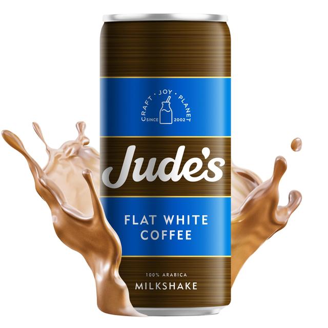 Jude's Flat White Coffee Milkshake Can   250ml