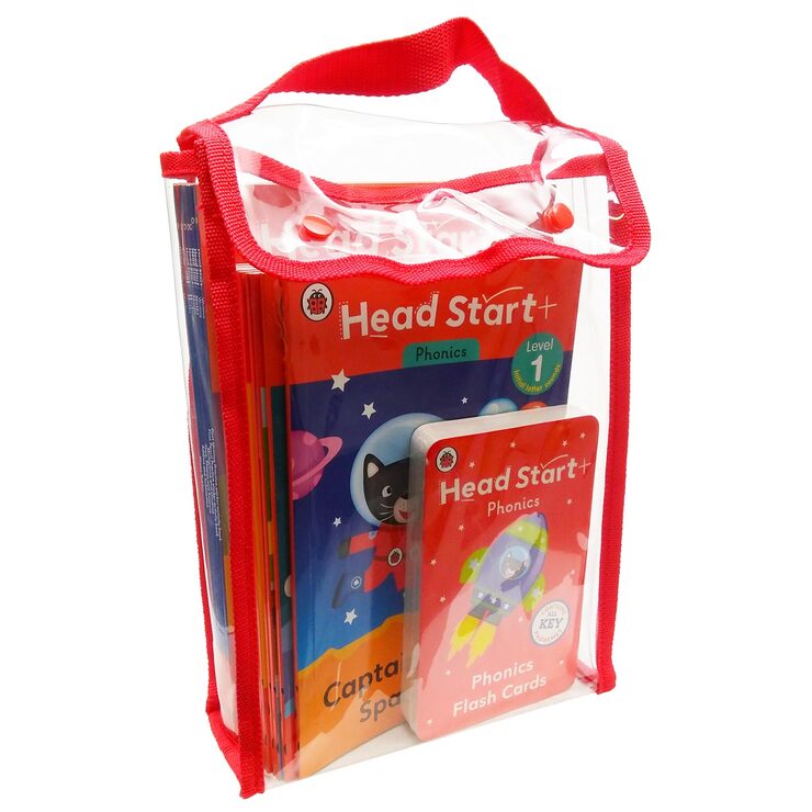 Ladybird Head Start educational books and flashcards set 18 books, UK version