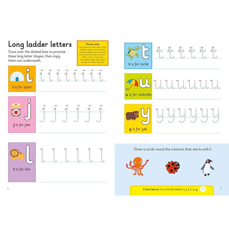Ladybird Head Start educational books and flashcards set 18 books, UK version