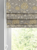 William Morris grey wild tulip roman blinds (British brand)