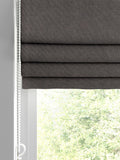 William Morris At Home Grey Lodden Embroidery roman blind, imported from the UK