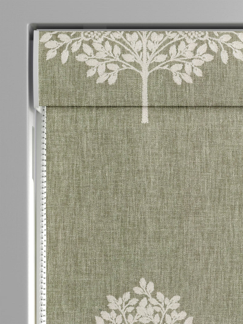 William Morris At Home roman blind with Marigold tree embroidery (British brand)