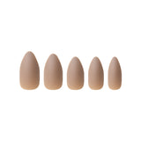 Invogue Taupe Nude Oval Nails - Pack of 24 GOODS Superdrug   