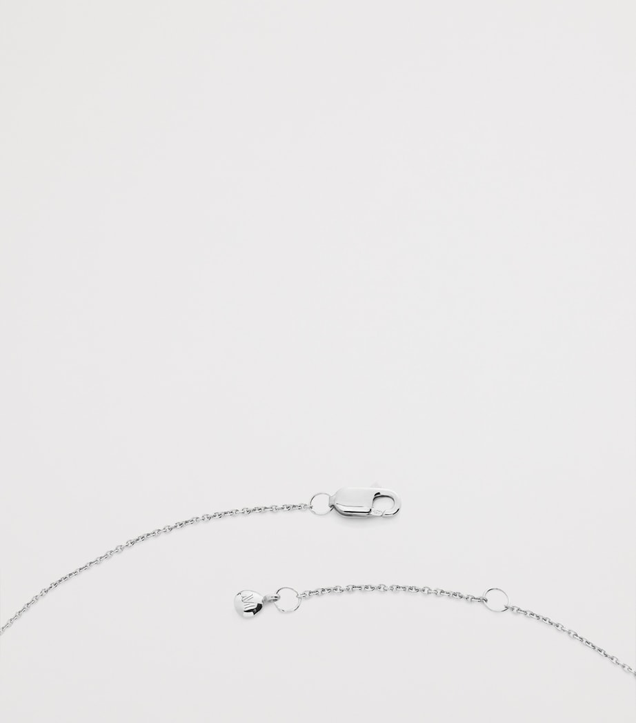 Monica Vinader sterling silver Taurus zodiac necklace - imported from the UK