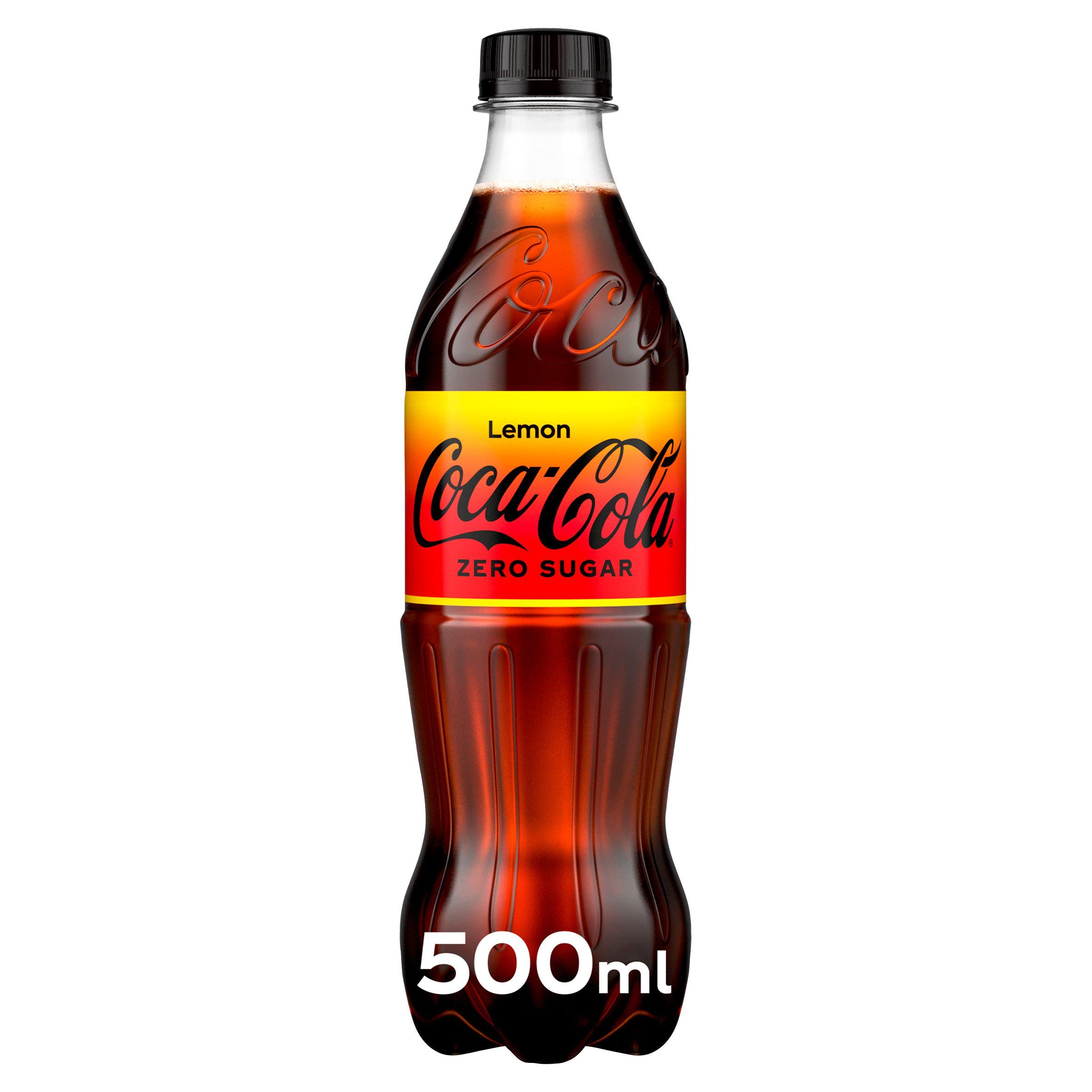 Coca-Cola Zero Sugar Lemon 500ml GOODS Sainsburys   