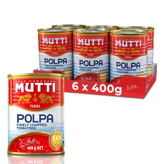 Mutti - Finely Chopped Tomatoes   6 x 400g GOODS M&S   