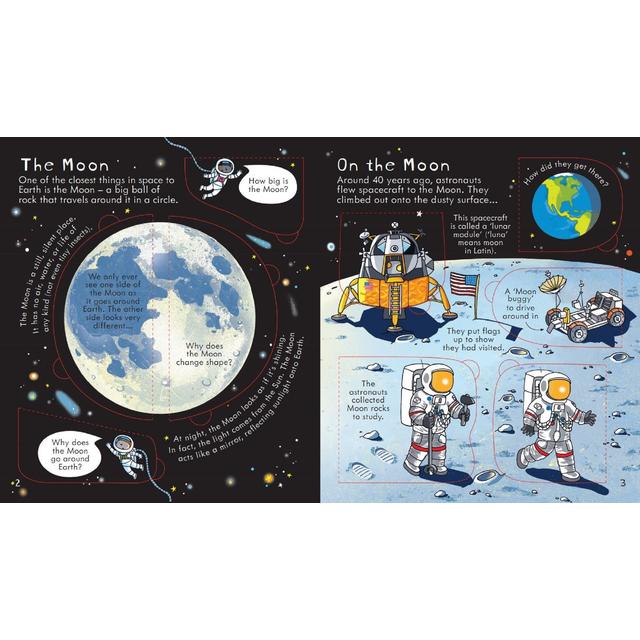 Look Inside Space from Usborne GOODS M&S   