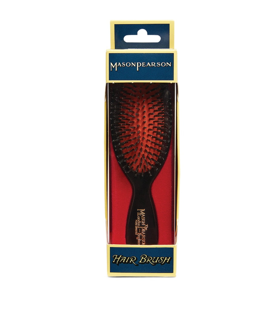 Mason Pearson boar bristle pocket hairbrush (British brand)