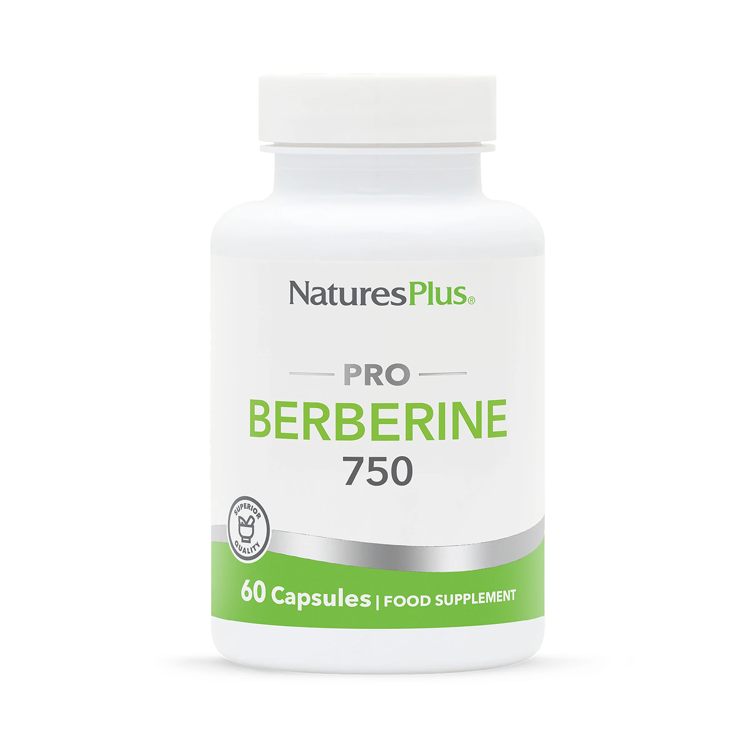 NaturesPlus berberine supplement 750mg 60 capsules - British product
