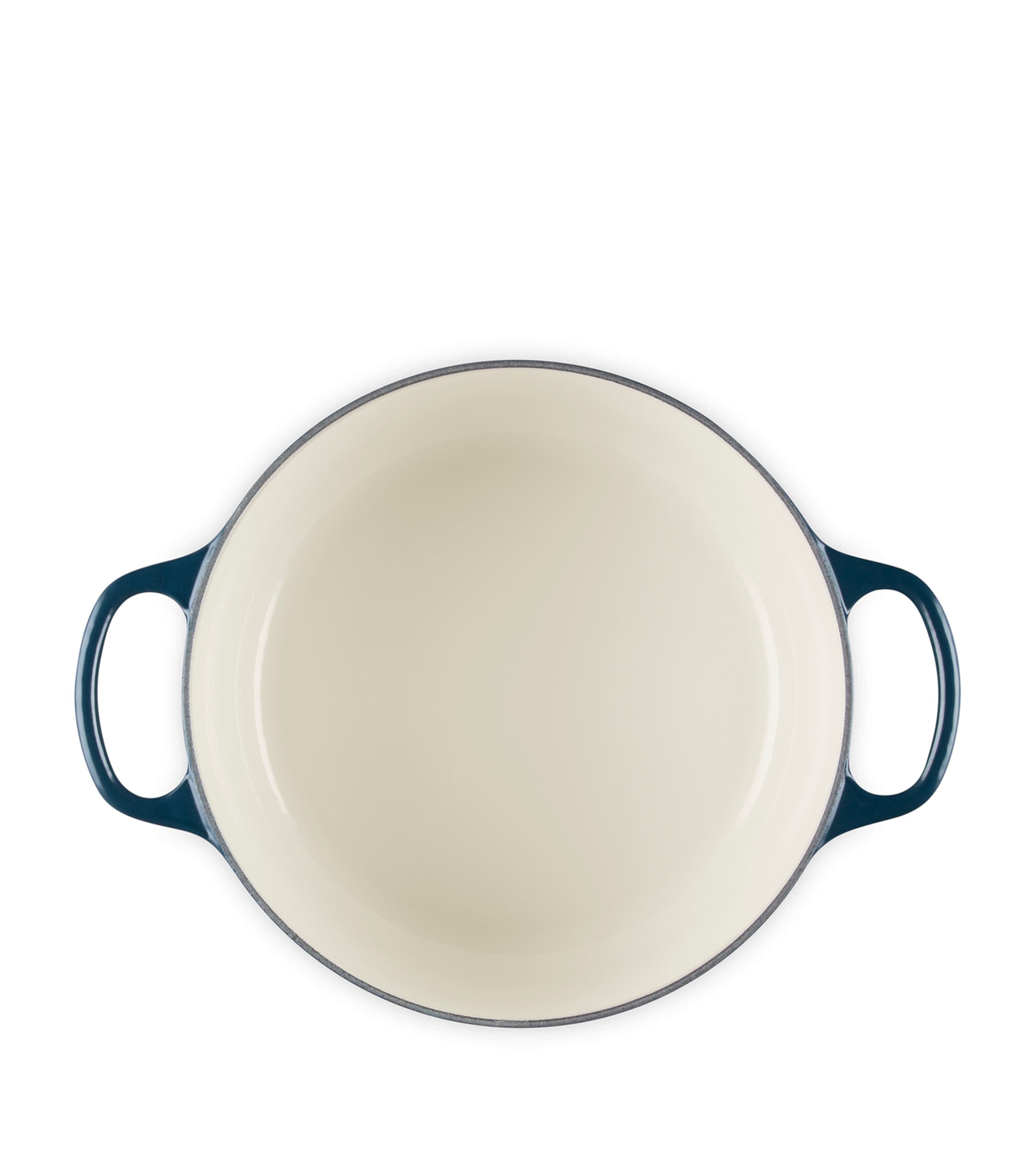 Le Creuset enamelled cast iron round casserole dish 24cm, UK version