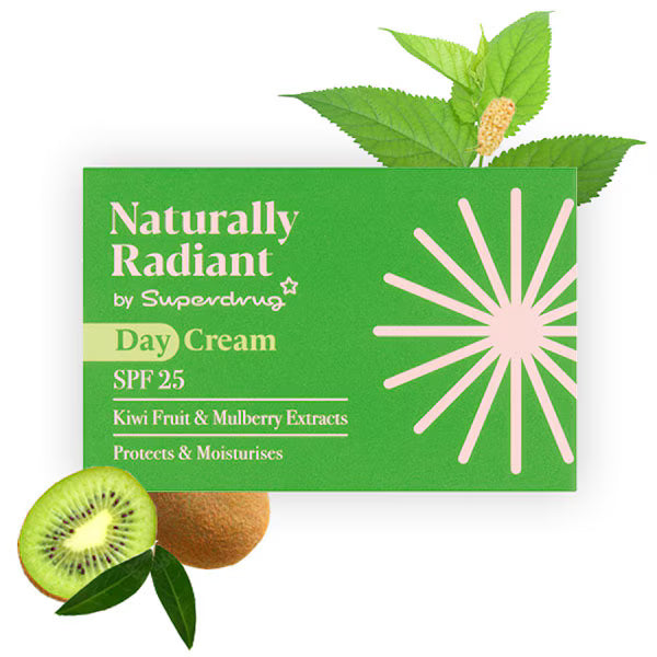 Naturally Radiant Day Cream SPF 25 50ml, imported from the UK